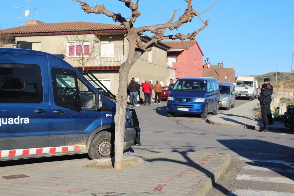 Operació policial al barri de Sant Joan