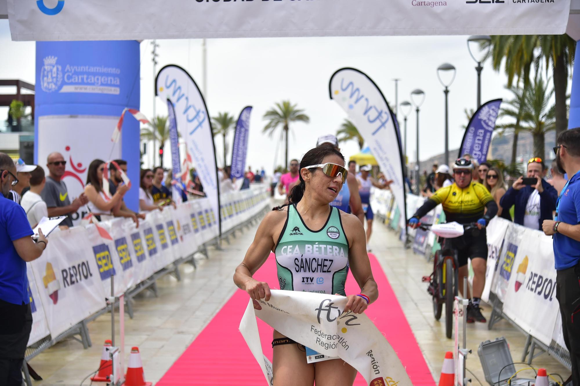 Las mejores fotos del Triatlón Ciudad de Cartagena 2023.