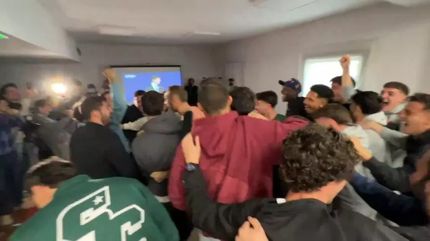 ¡Les ha tocado el 'Gordo'! Así reaccionó la plantilla del Guadalajara al emparejarse con el Barça como rivales en la Copa