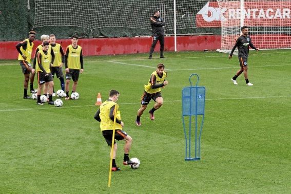 Trainingseinheit am Dienstag (10.1.) von Hertha BS