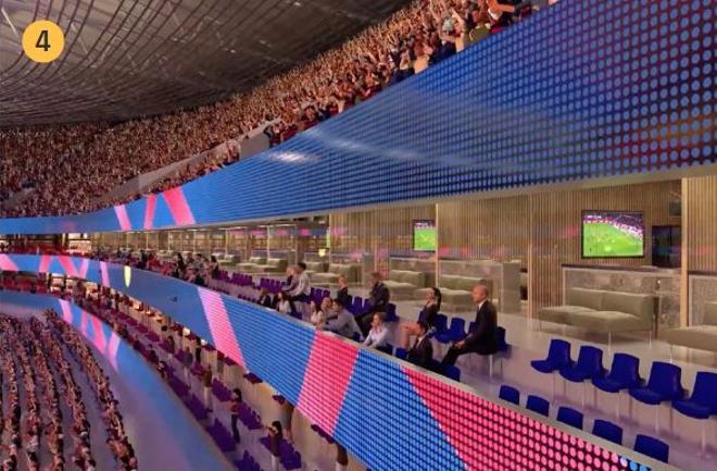 Las imágenes del futuro Camp Nou del proyecto de Laporta