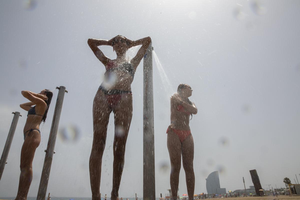 Ola de calor en Barcelona