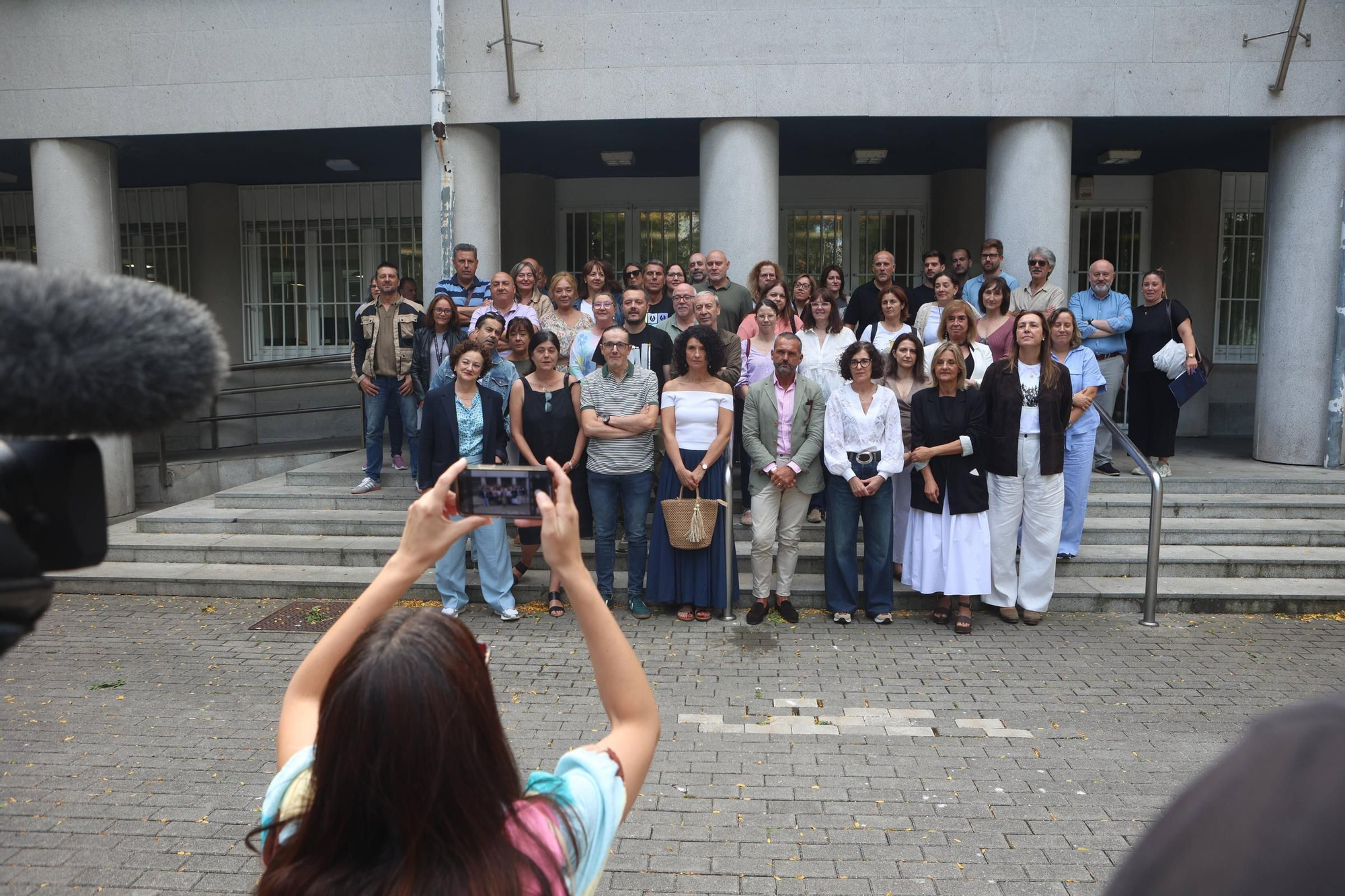 Concentración de jueces y jueces en A Coruña
