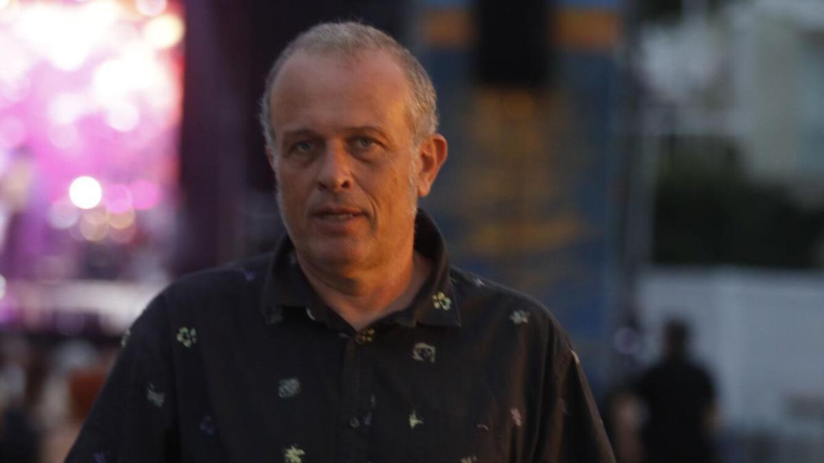 Enrique Granda, promotor de "Luanco al mar", en Luanco