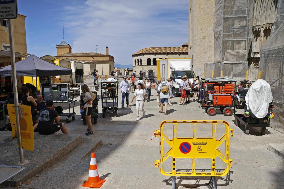 Fotos del rodatge de la sèrie 'Tomb Rider'