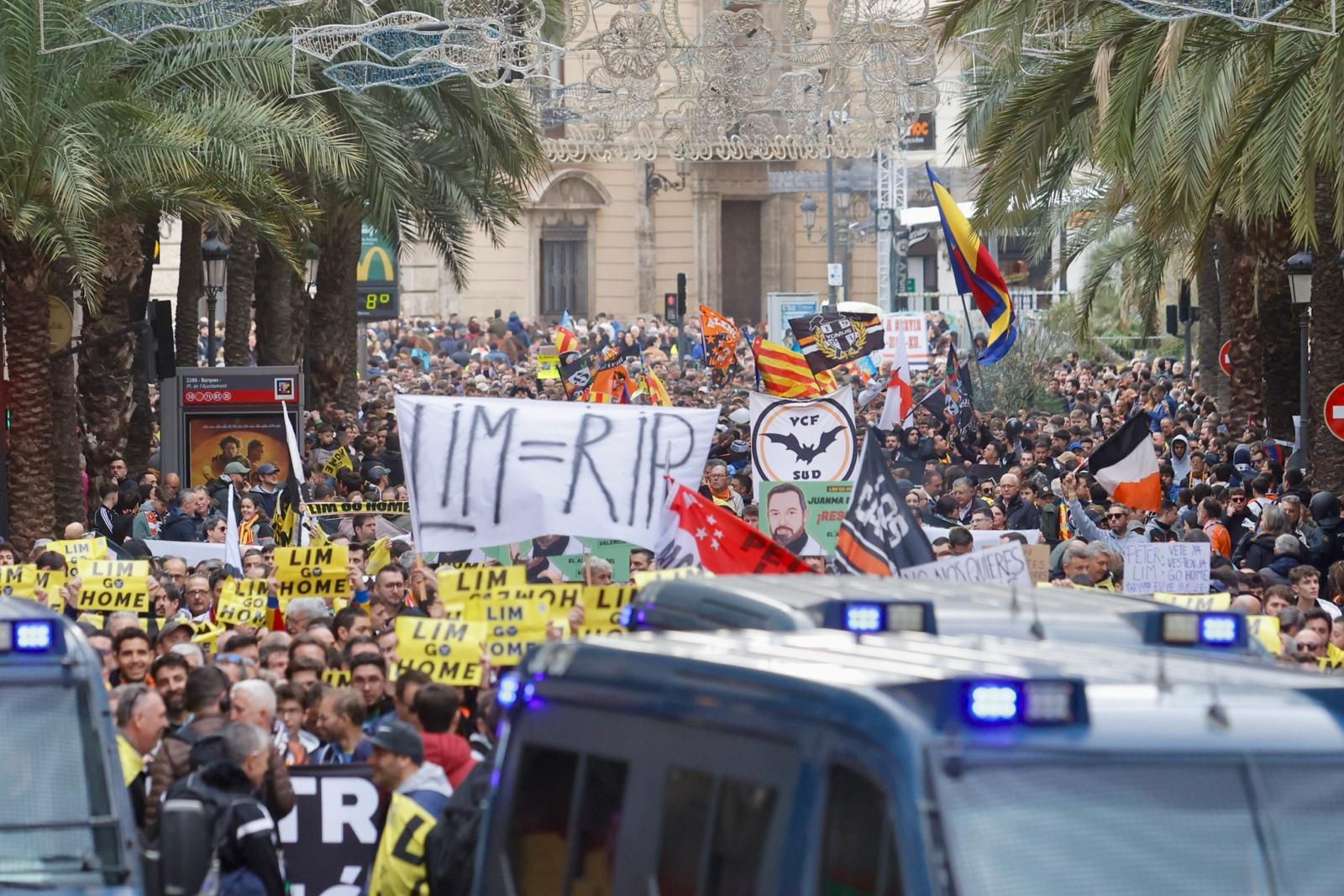 El valencianismo vuelve a manifestarse para la marcha de Lim