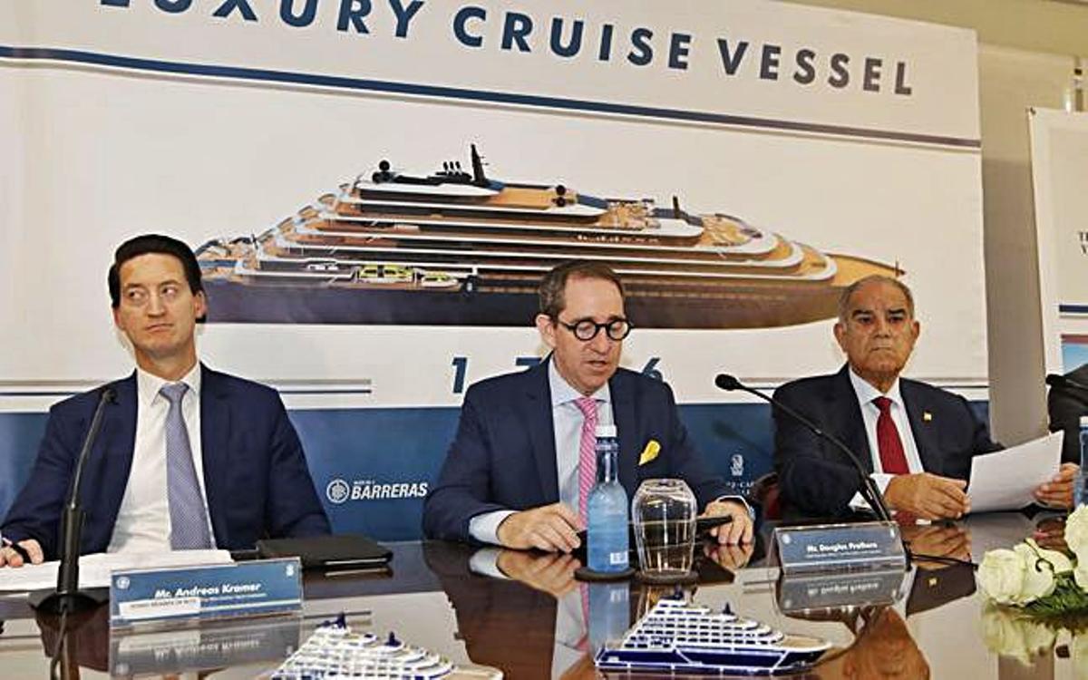 Anuncio del segundo crucero, en 2019. |  // A. VILLAR