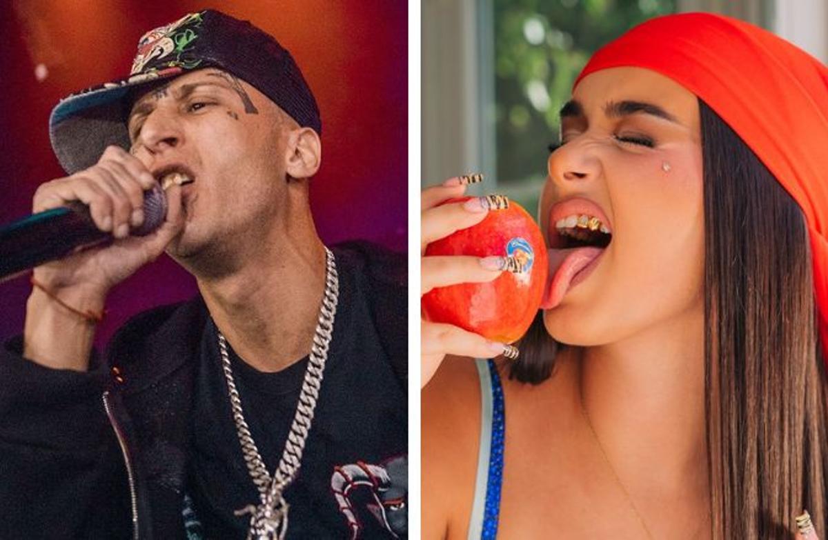 Los artistas Yung Beef y l0rna.