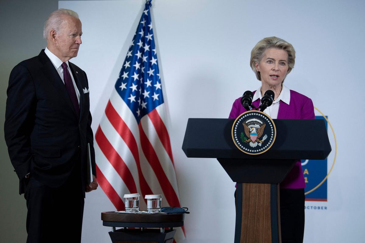 Biden i von Der Leyen aplaudeixen el final de la guerra aranzelària sobre l’acer