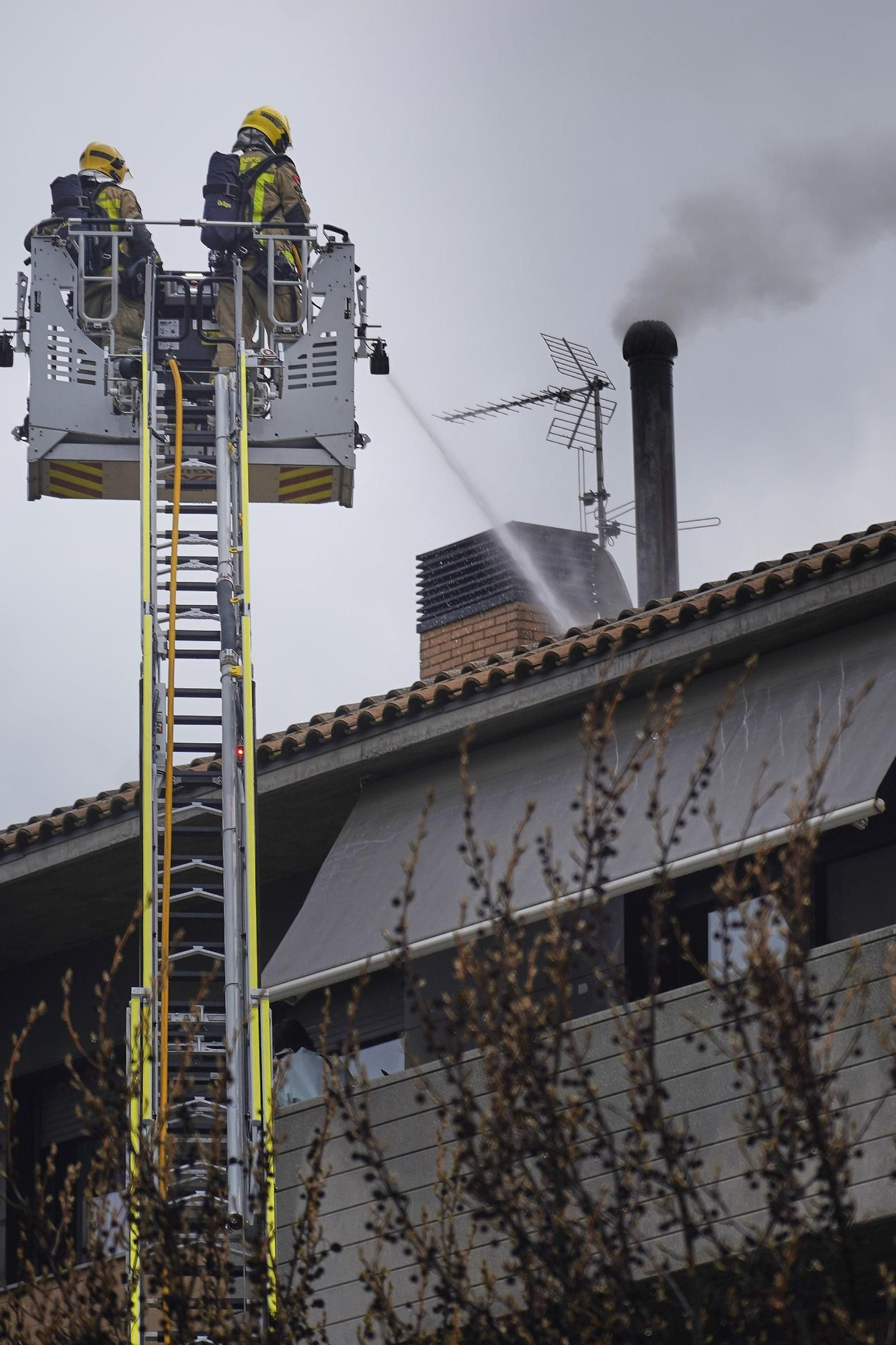 Incendi en un restaurant de Girona