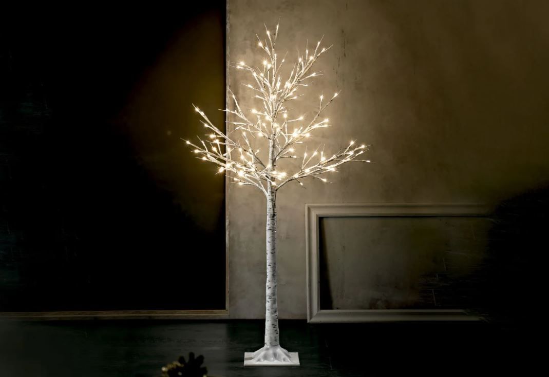 Árbol luminoso con 156 LED&#039;s de color blanco