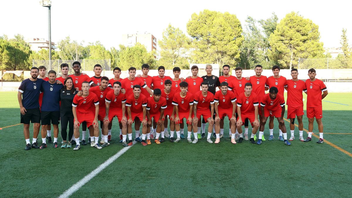 El primer entrenament del CE Manresa