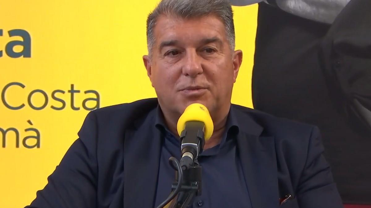 Laporta puntúa la temporada del Barça