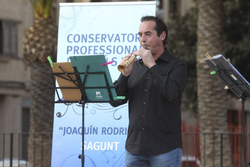 Paseo musical en Sagunt del Conservatorio Joaquín Rodrigo