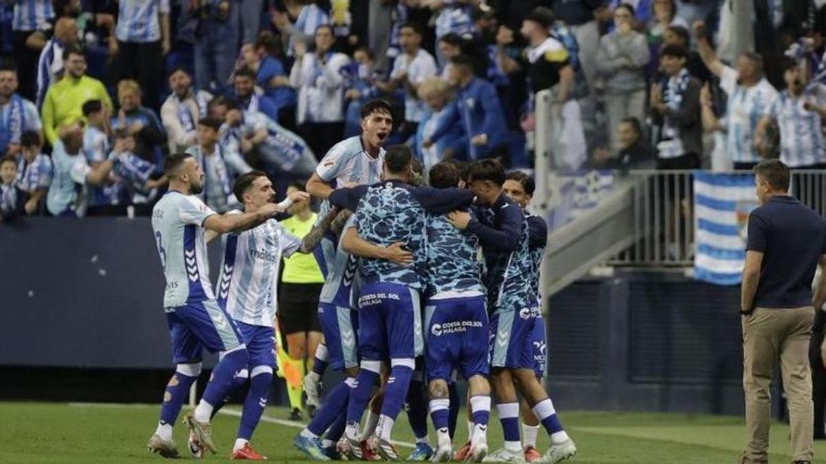 El Málaga CF sigue dependiendo de sí mismo para lograr sus objetivos.