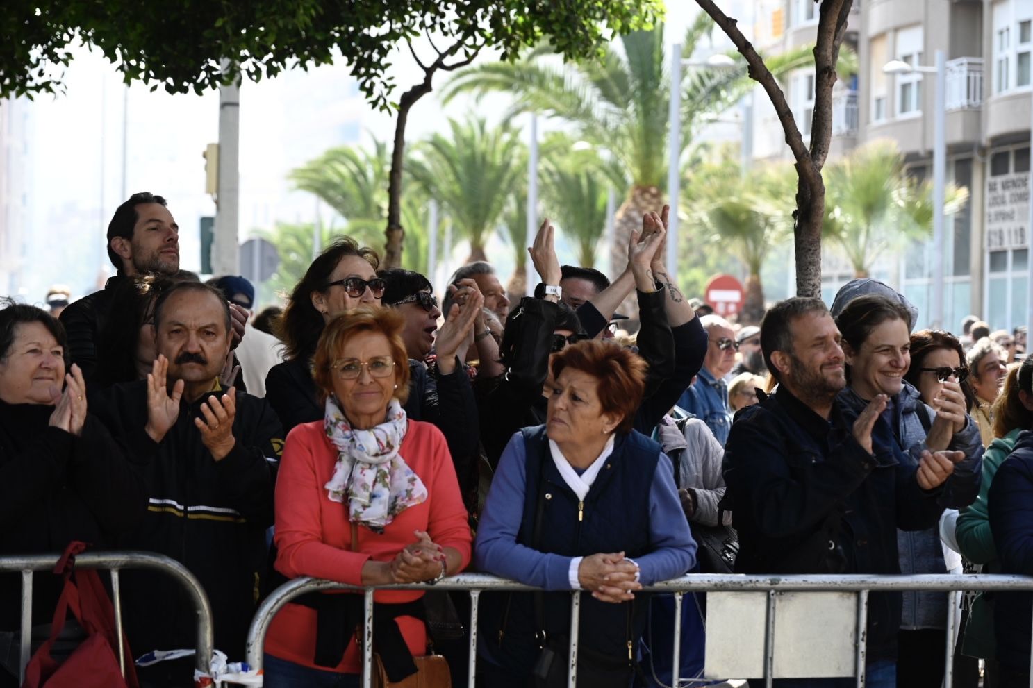 Las imágenes de la quinta 'mascletà' del concurso de Magdalena