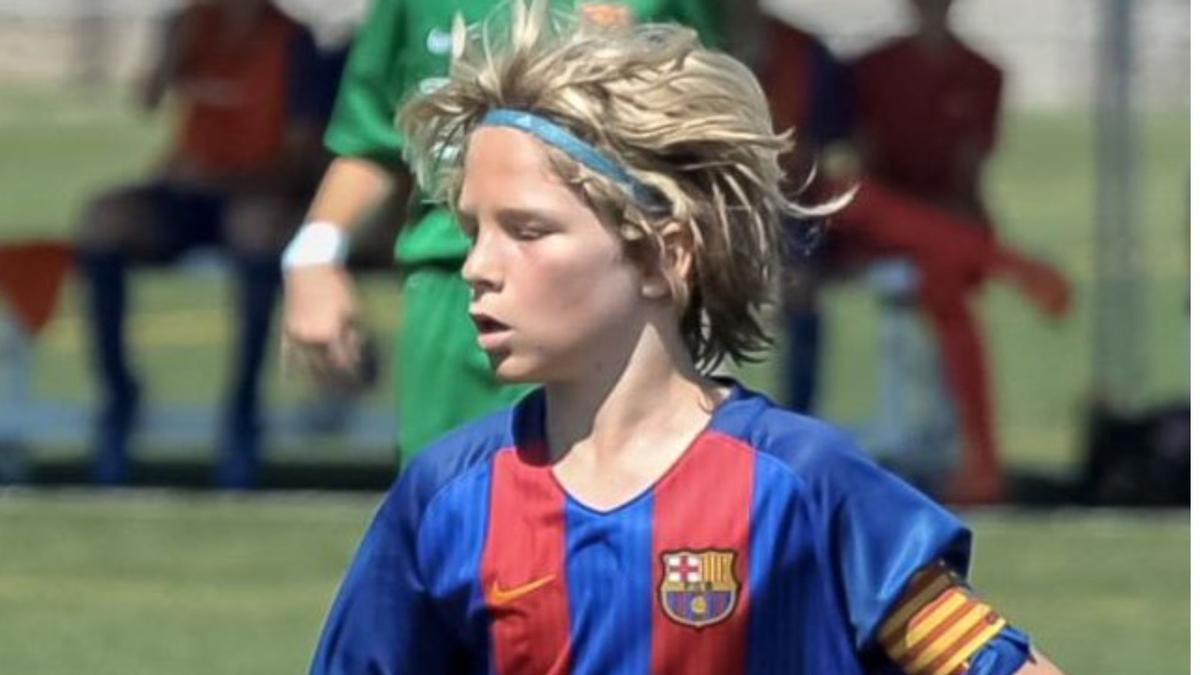 Tomy, en su etapa como azulgrana