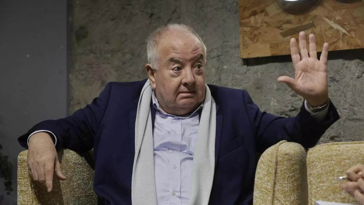 Antoni Bolinches, durante la entrevista