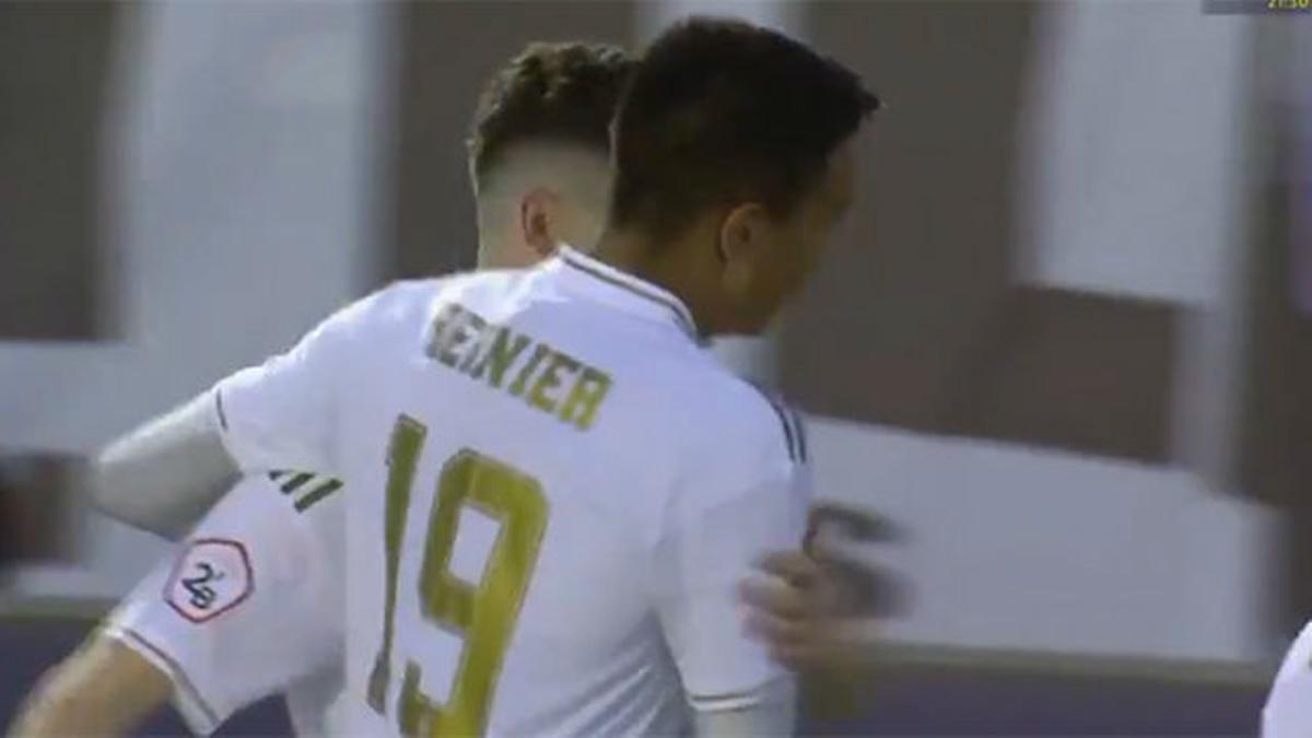 Reinier se estrena con la camiseta del Real Madrid Castilla con un doblete