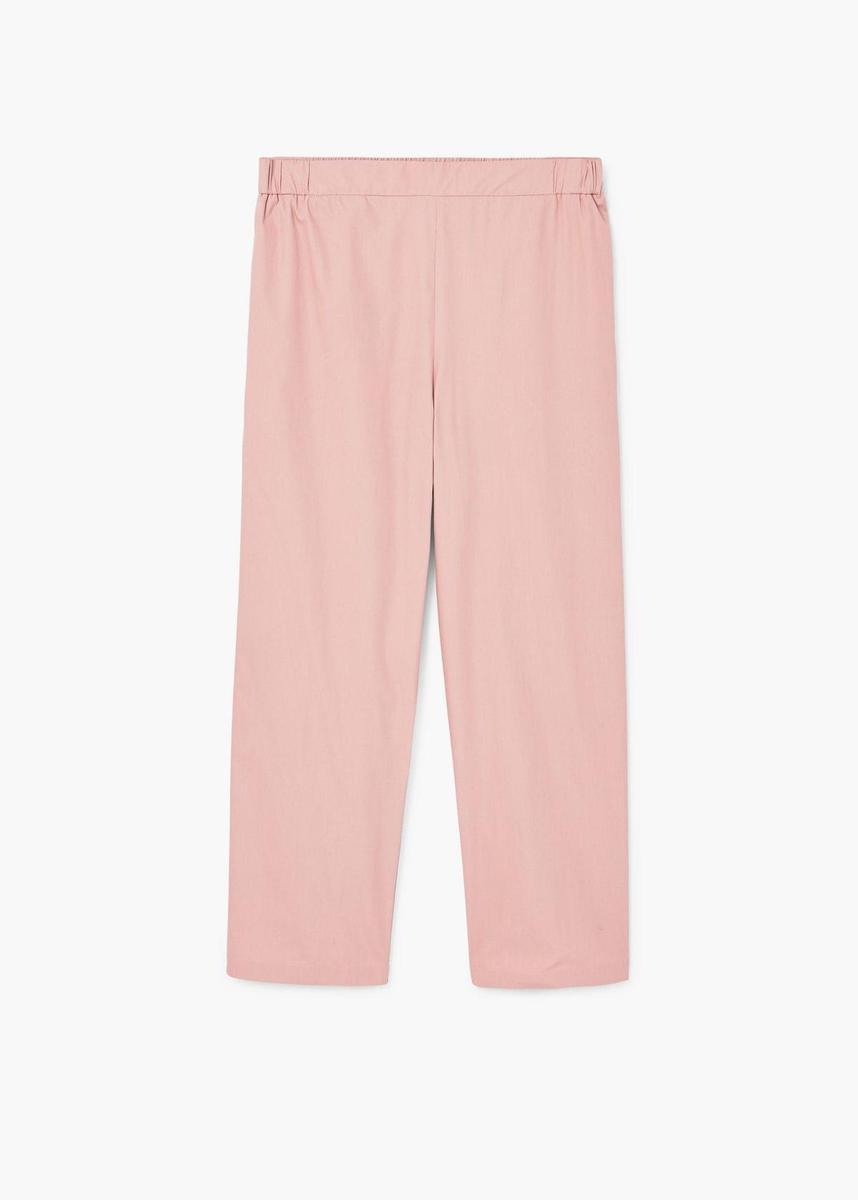 Pantalón recto de mango (29,99 €)