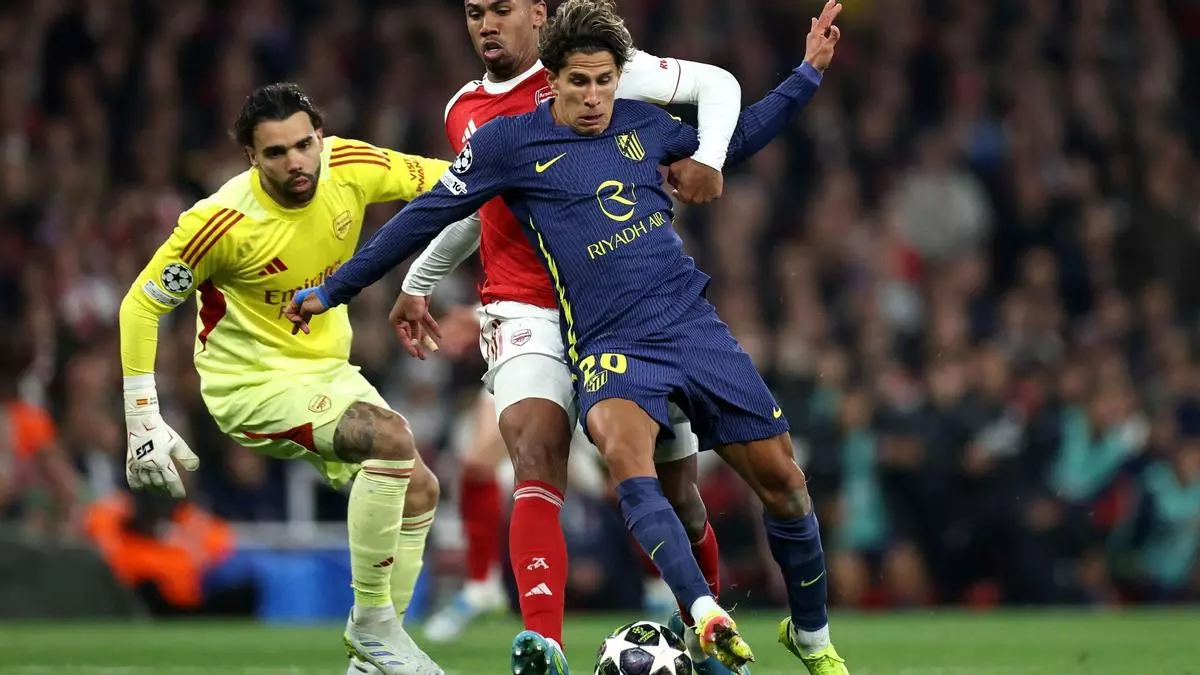 Así hemos vivido el Arsenal-Atlético de las semifinales de la Champions League