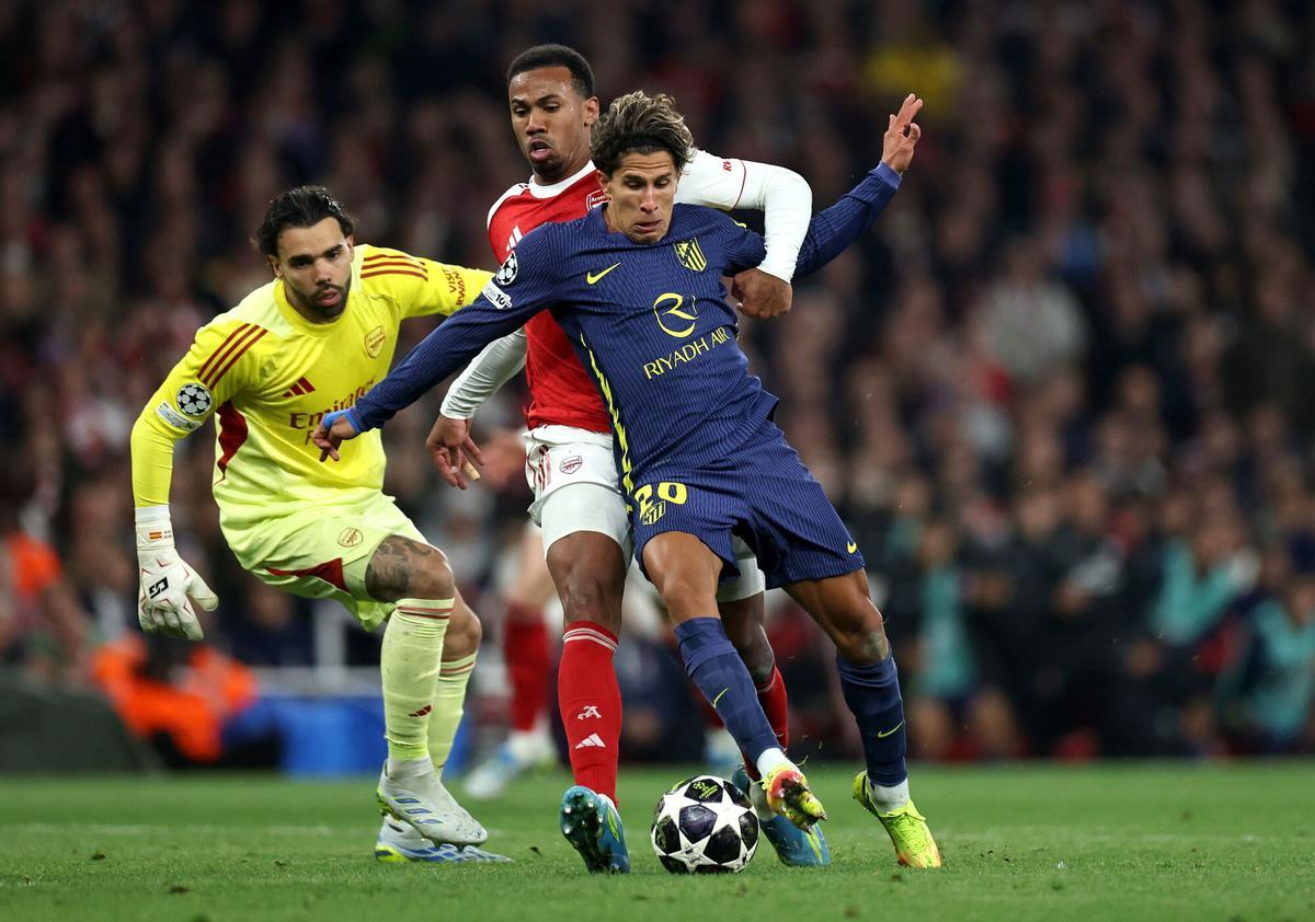 Champions League, semifinales: Arsenal - Atlético de Madrid, en imágenes.
