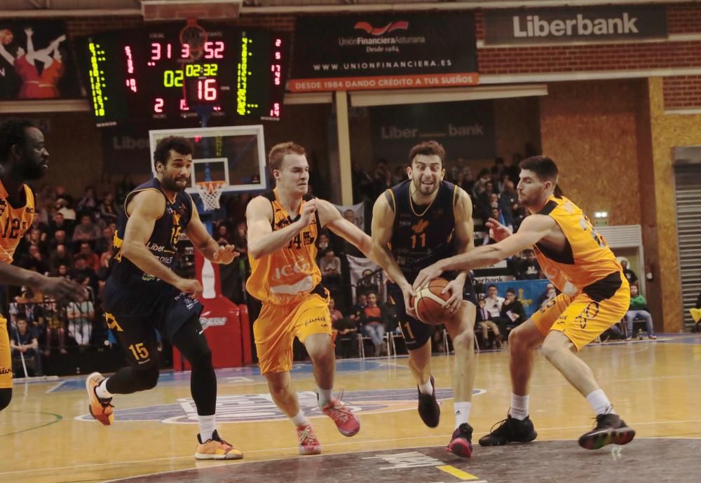 El Liberbank Oviedo pierde 65-72 ante el Lleida