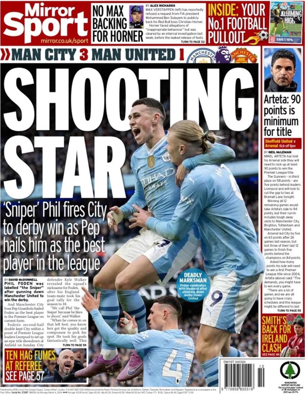 Las portadas de los periódicos deportivos de hoy, lunes 4 de marzo Las portadas de los periódicos deportivos de hoy, lunes 4 de marzo