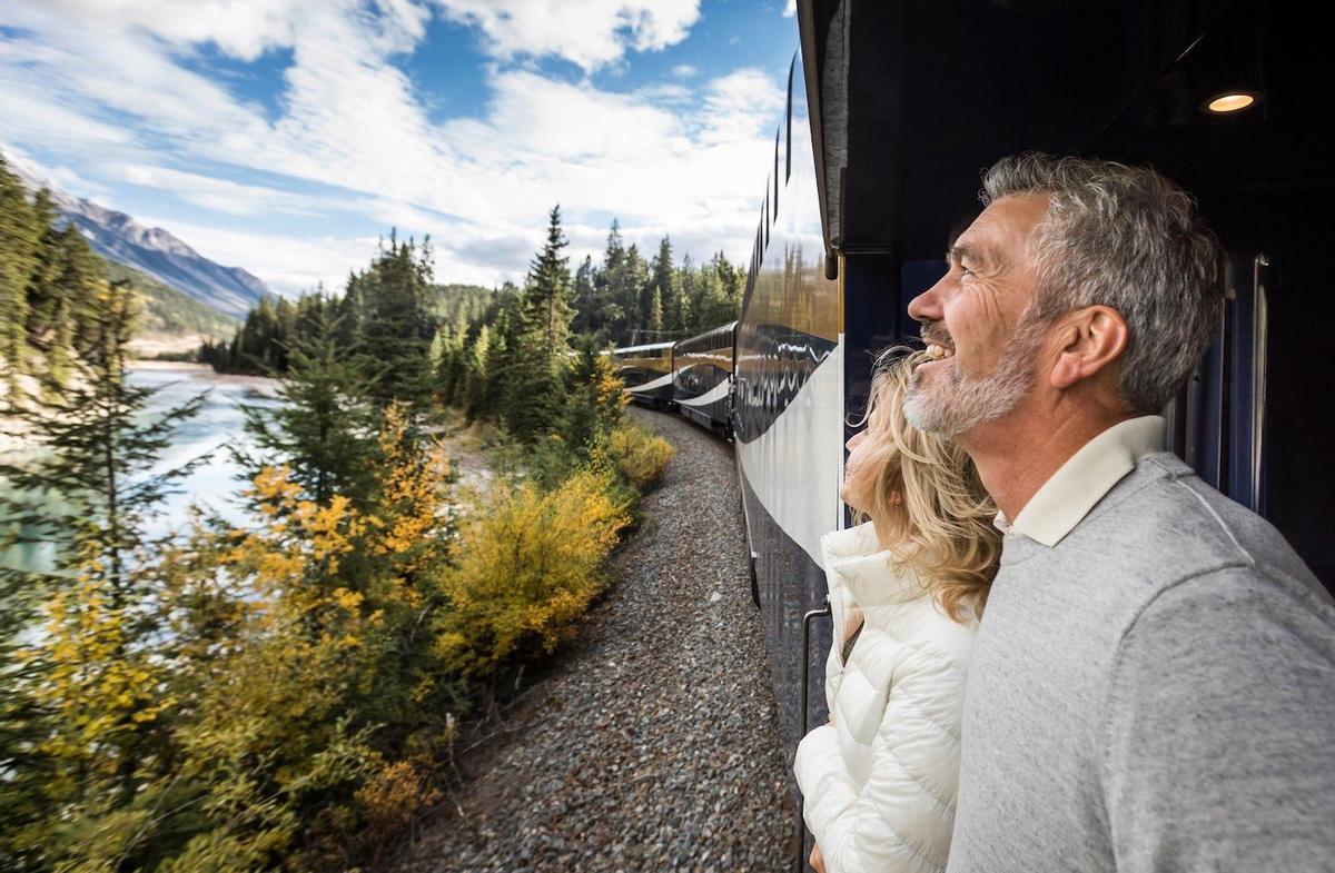 Tren Cristal, Rocky Mountaineer, Canadá