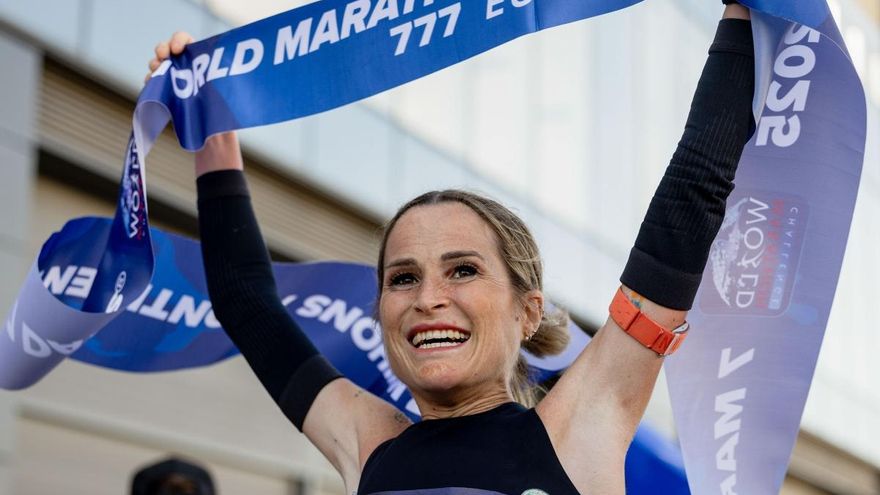 Los riesgos a los que se enfrenta Verdeliss en su reto extremo de correr siete maratones en siete días y en siete continentes