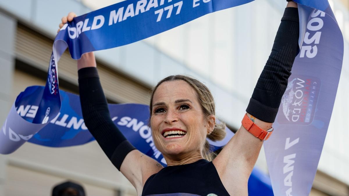 El reto extremo de Verdeliss, correr siete maratones, en siete días, en siete continentes