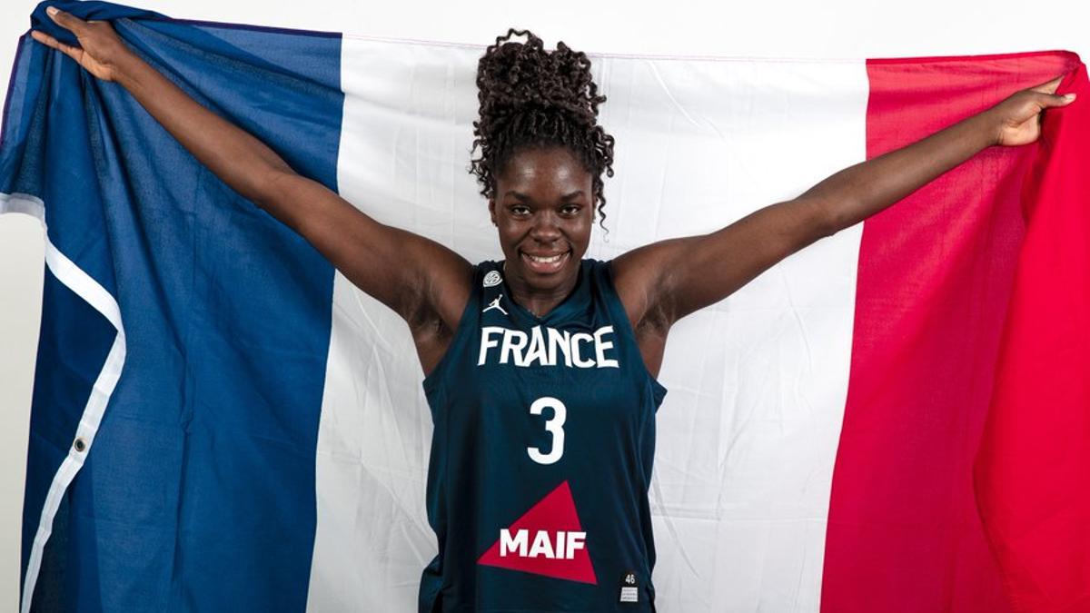 Bankolé, con los colores de Francia