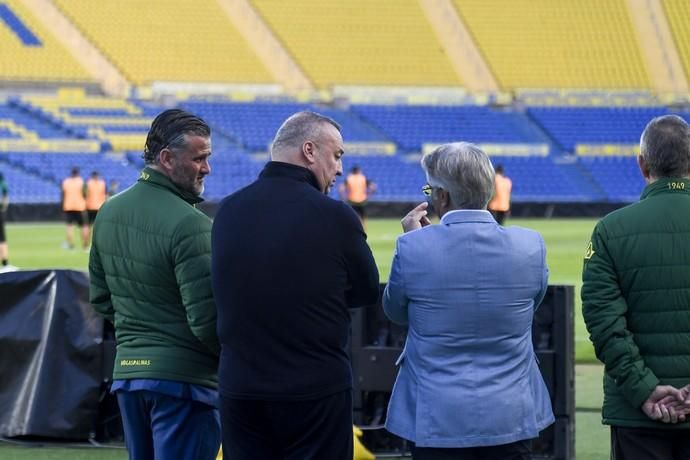 DEPORTES 05-03-19  LAS PALMAS DE GRAN CANARIA.  Primer entrenamiento de Pepe Mel. FOTOS: JUAN CASTRO