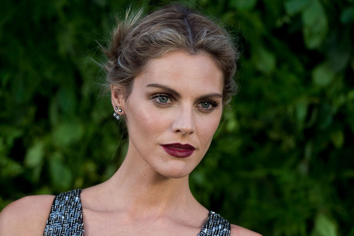 Amaia Salamanca y su recogido con trenzas