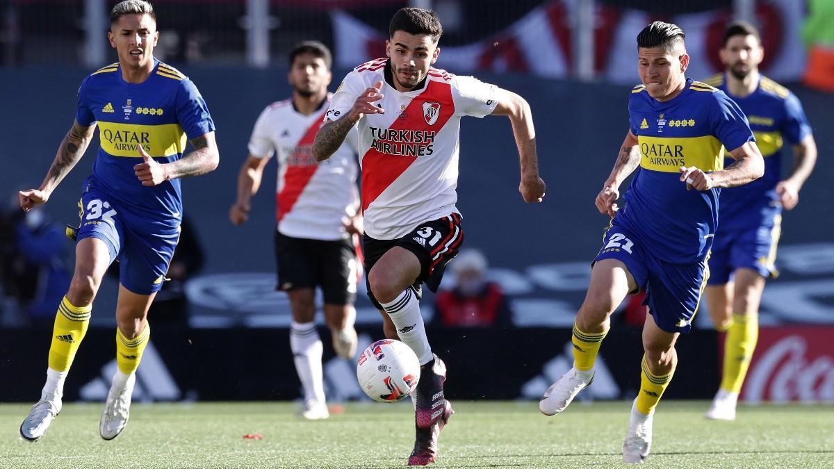 River-Boca, un clásico del fútbol argentino