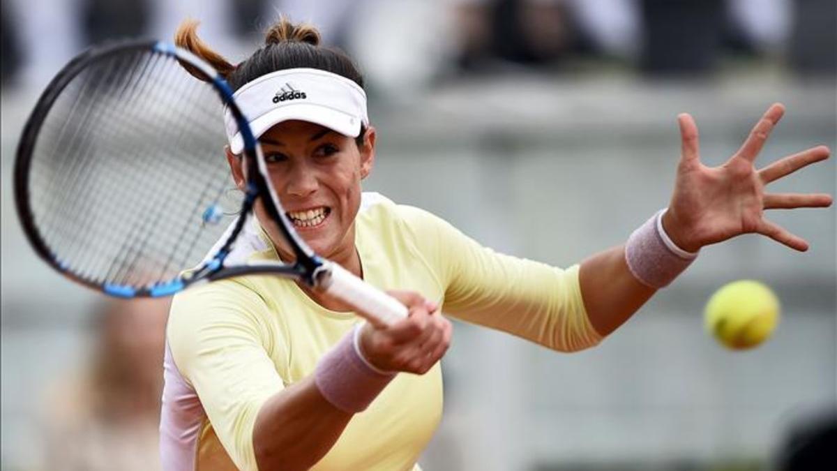 Garbiñe Muguruza, la mejor tenista española, debuta mañana en Roland Garros