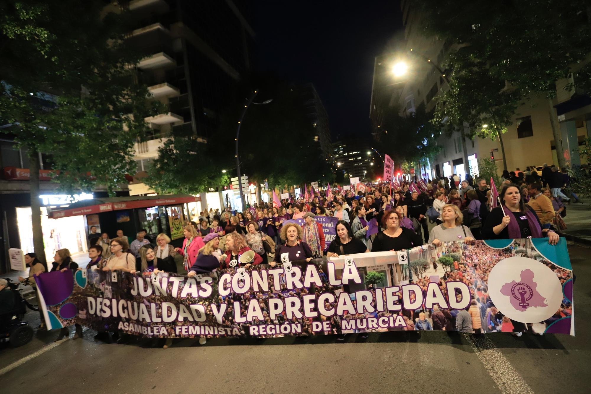 Manifestación del 8M en Murcia