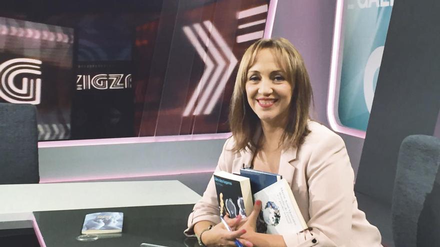 A xornalista María Solar, presentadora do &#039;Zigzag&#039; da TVG.