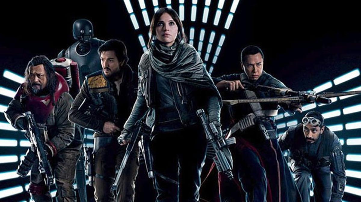 Tràiler de ’Rogue One’. Els bons de ’Rogue One’, amb Jyn Erso (Felicity Jones) en primer terme.