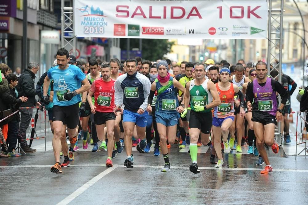 Salida 10Km de la Maratón de Murcia