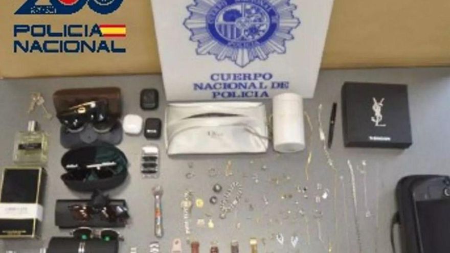Material incautado por la Policía Nacional. | POLICÍA NACIONAL