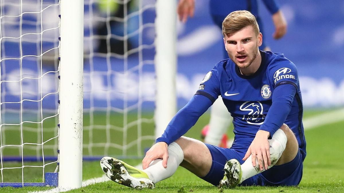 Timo Werner registró unos números en el Chelsea muy alejados de los de su etapa en el RB Leipzig