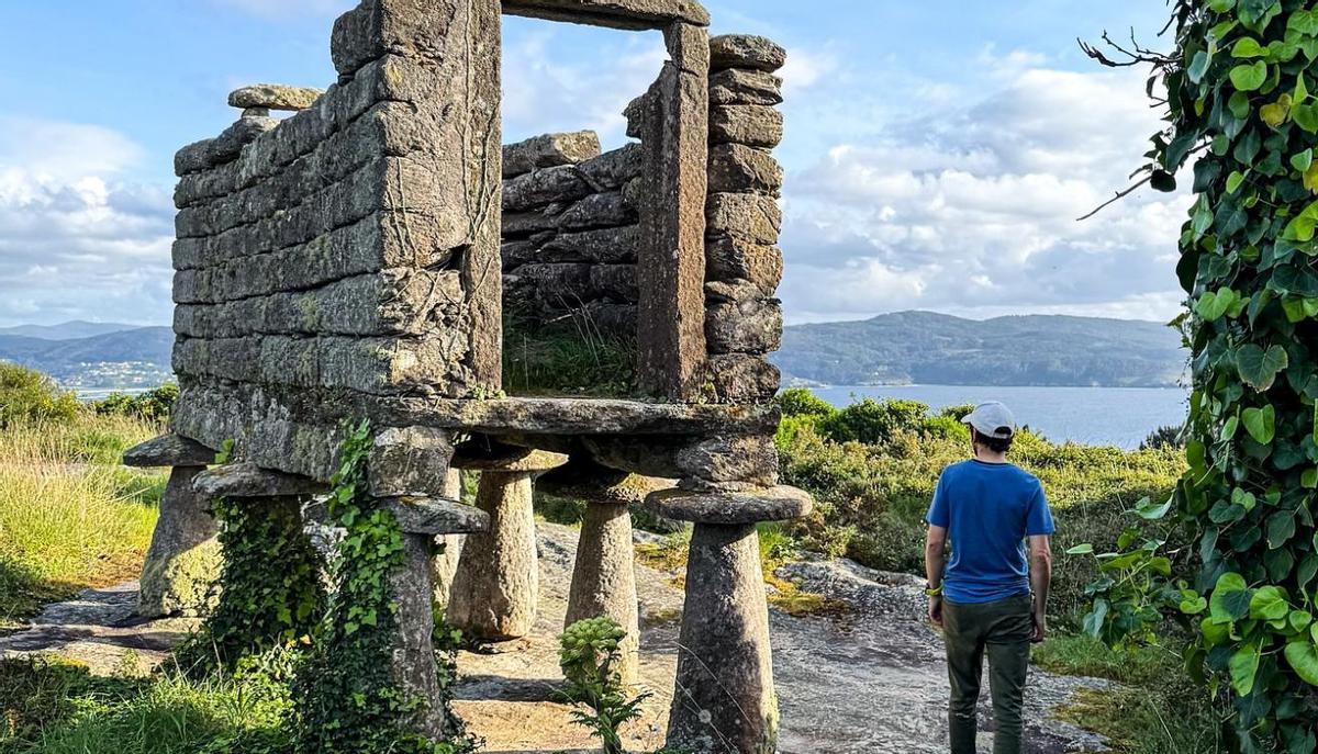 La aldea abandonada en la Costa da Morte, en venta por 150.000 euros.