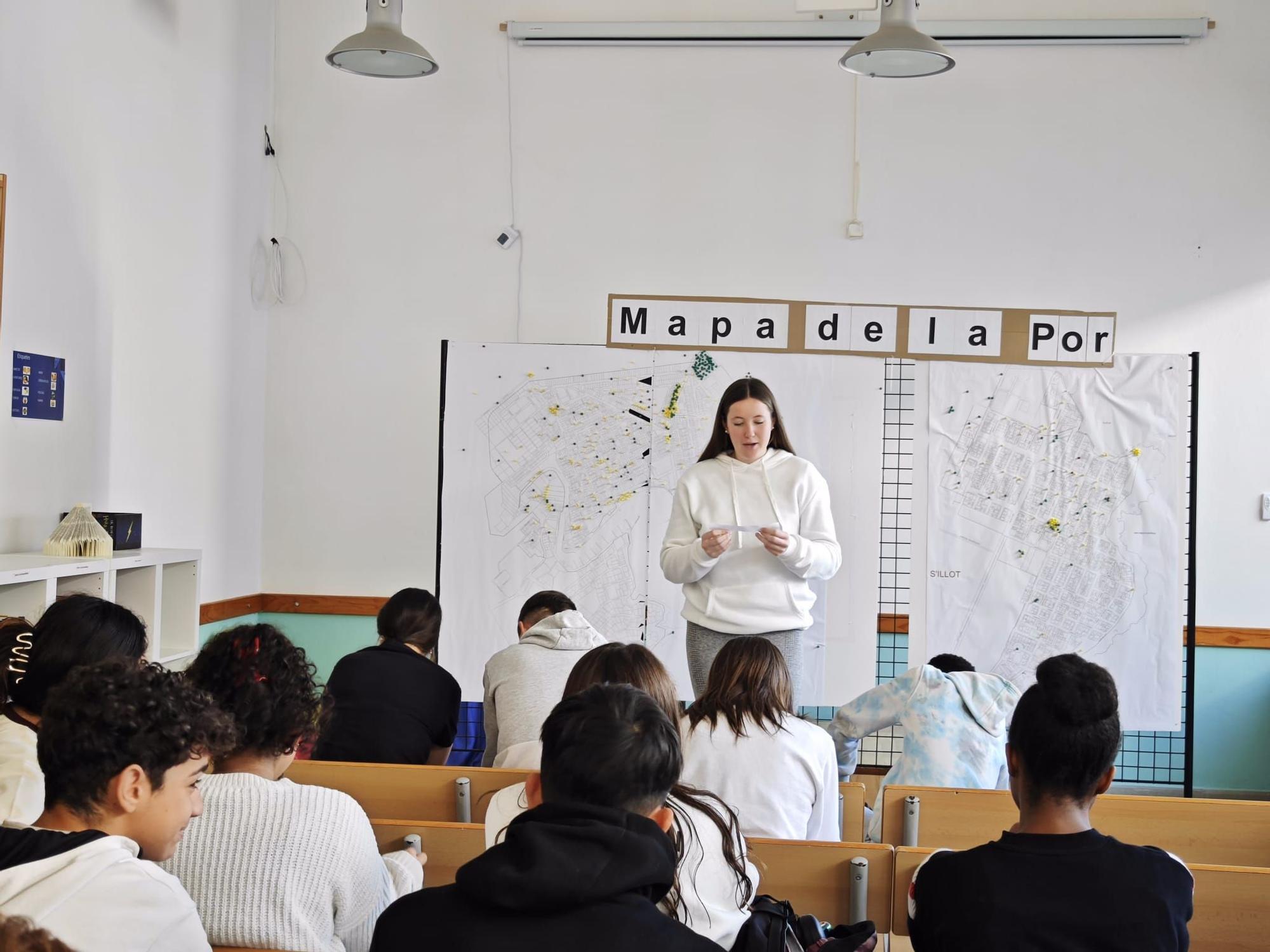 Fotos | El mapa del miedo del alumnado del IES Porto Cristo, en imágenes