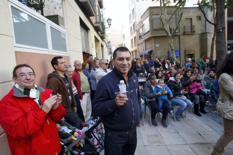 Escuelas de jotas en la Plaza de la Rebolería