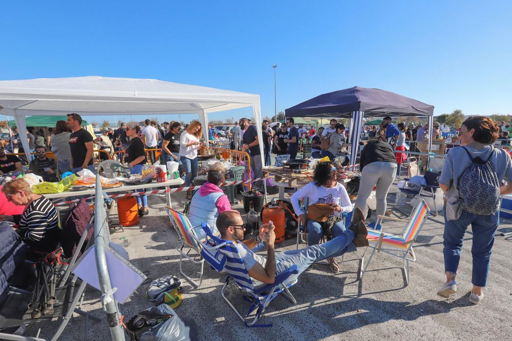 Miles de vecinos de Torrevieja disfrutan del Día de las Paellas en el recinto ferial con motivo de las fiestas patronales de La Purísima2018