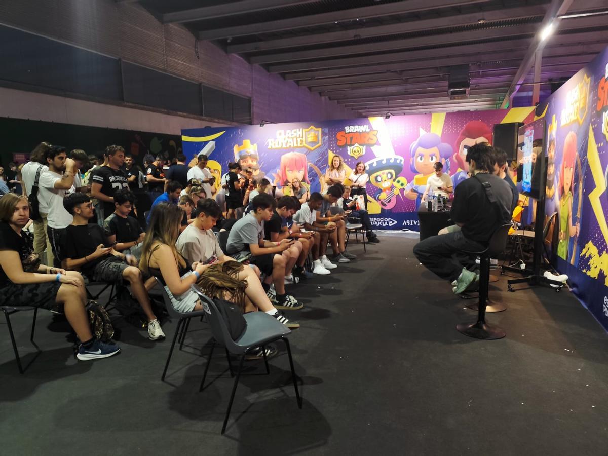 Zona del Chash Royale en CYL Games Show.