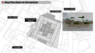 Castrogonzalo estrenará nueva plaza Mayor y almacén municipal