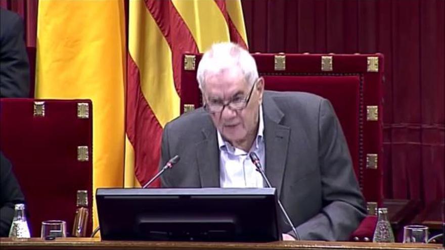 La intervenció d'Ernest Maragall al Parlament