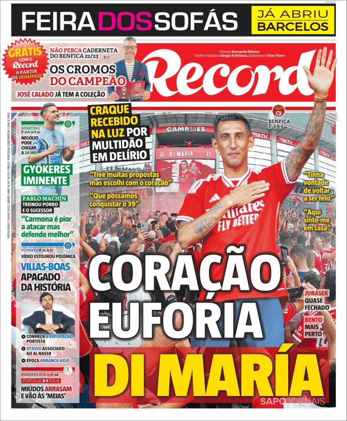 Las portadas de la prensa deportiva de hoy Las portadas de la prensa deportiva de hoy